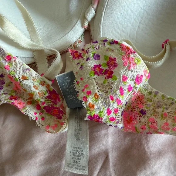 Dream Angels Floral Lace Underwire Bra in Multi-Color by - Picture 2 of 2